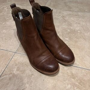 Timberland Brown Leather Chelsea Boots